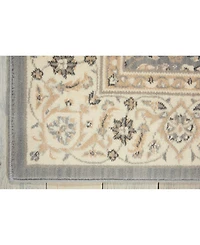 Nourison Home Persian Empire PE26 Silver 5'3" x 7'5" Area Rug