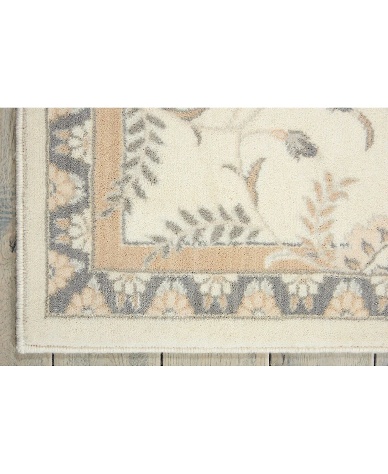 Nourison Home Persian Empire PE22 Bone 5'3" x 7'5" Area Rug