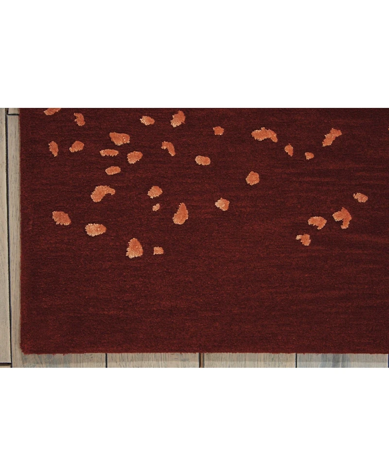 Nourison Home Opaline OPA08 Cinnabar 8'6" x 11'6" Area Rug
