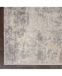 Nourison Home Rustic Textures RUS01 Ivory 3'11" x 5'11" Area Rug