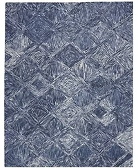 Nourison Home Interlock Lnk01 Denim Rug