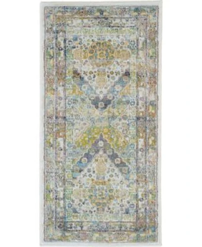 Nourison Home Ankara Global Anr07 Blue Green Rug
