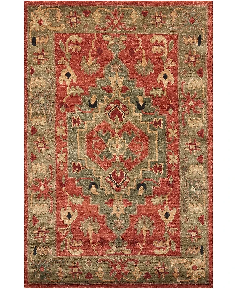 Nourison Home Tahoe TA01 Rust 5'6" x 8'6" Area Rug