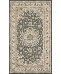 Nourison Home Living Treasures Li15 Gray Ivory Rug