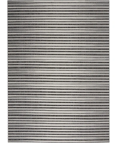 Nourison Home Key Largo KLG01 Onyx 4' x 6' Outdoor Area Rug