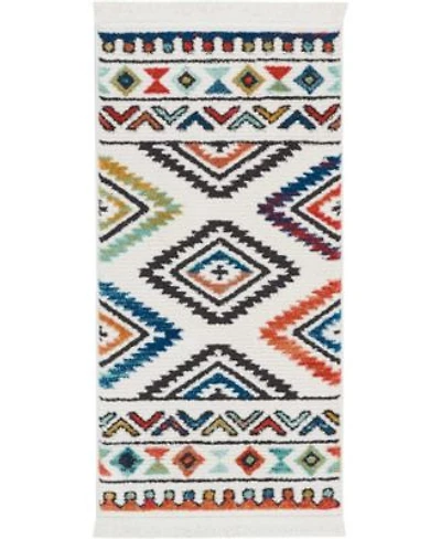 Nourison Home Navajo Nav06 White Rug
