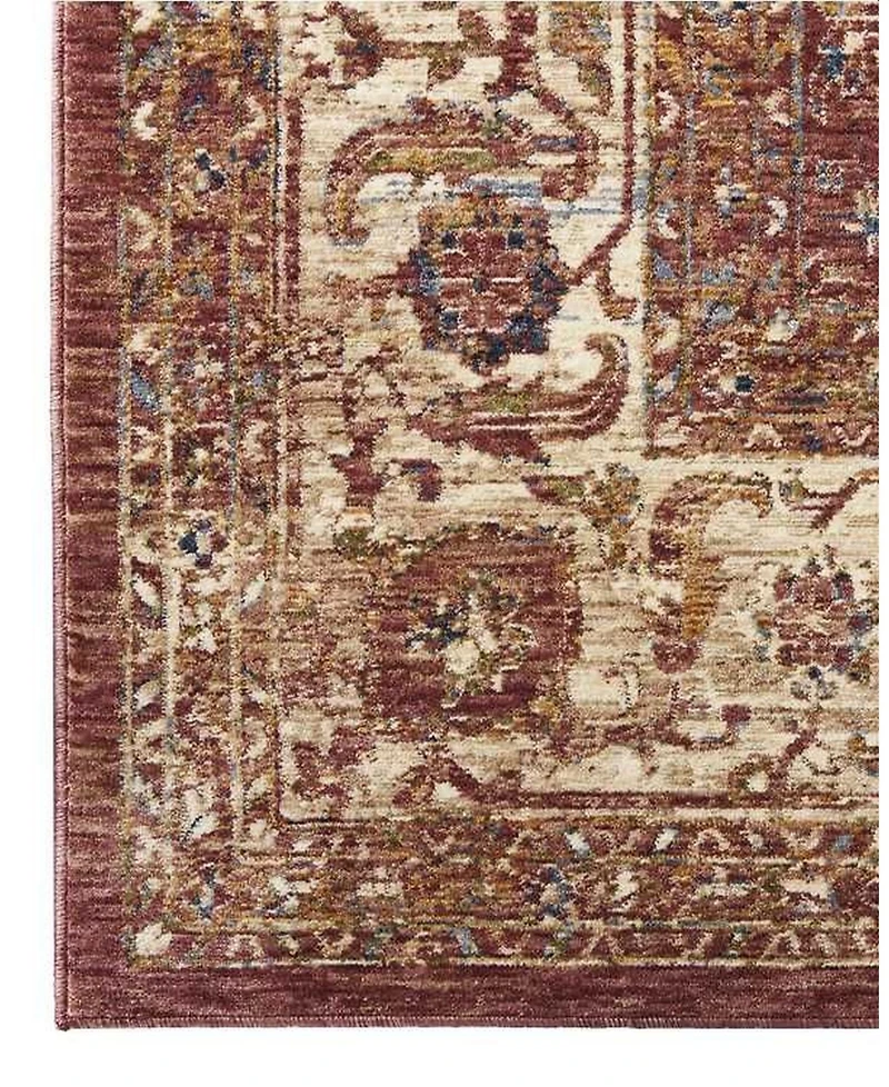 Mink Home Taza Heriz TAZ02 Red 9'10" x 13'2" Area Rug
