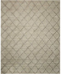 Nourison Home Lunette Lnt01 Silver Rug
