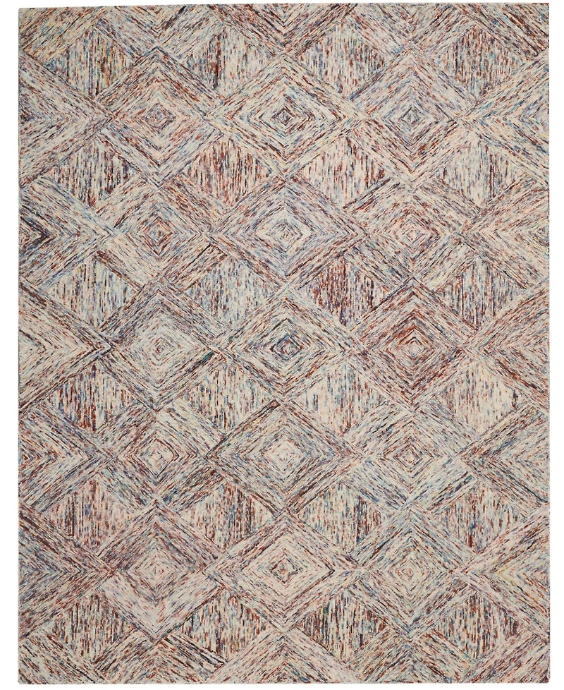 Nourison Home Interlock LNK01 Multi 8' x 10'6" Area Rug