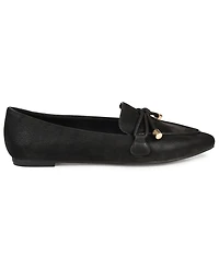 Journee Collection Women's Muriel Bow Detail Pointed Toe Flats