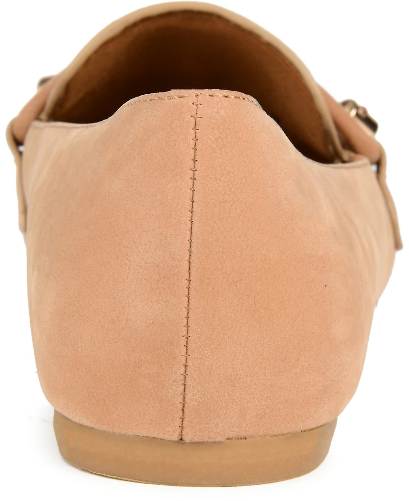 Journee Collection Women's Muriel Bow Detail Pointed Toe Flats