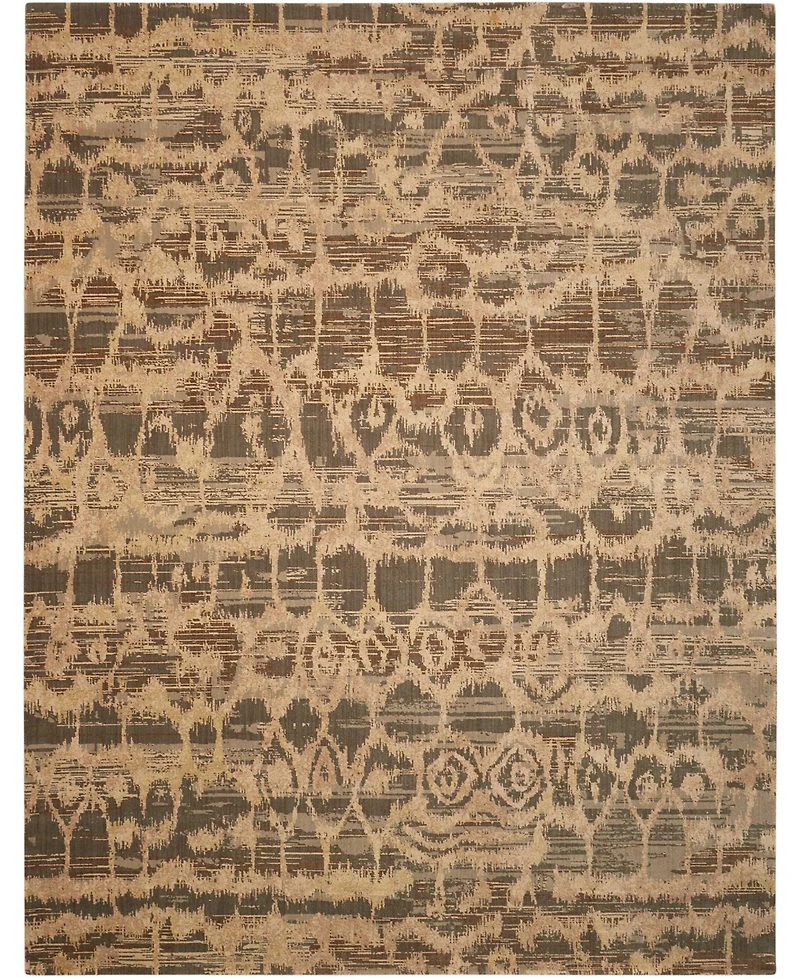 Nourison Home Silken Allure SLK10 Multi 5'6" x 8' Area Rug