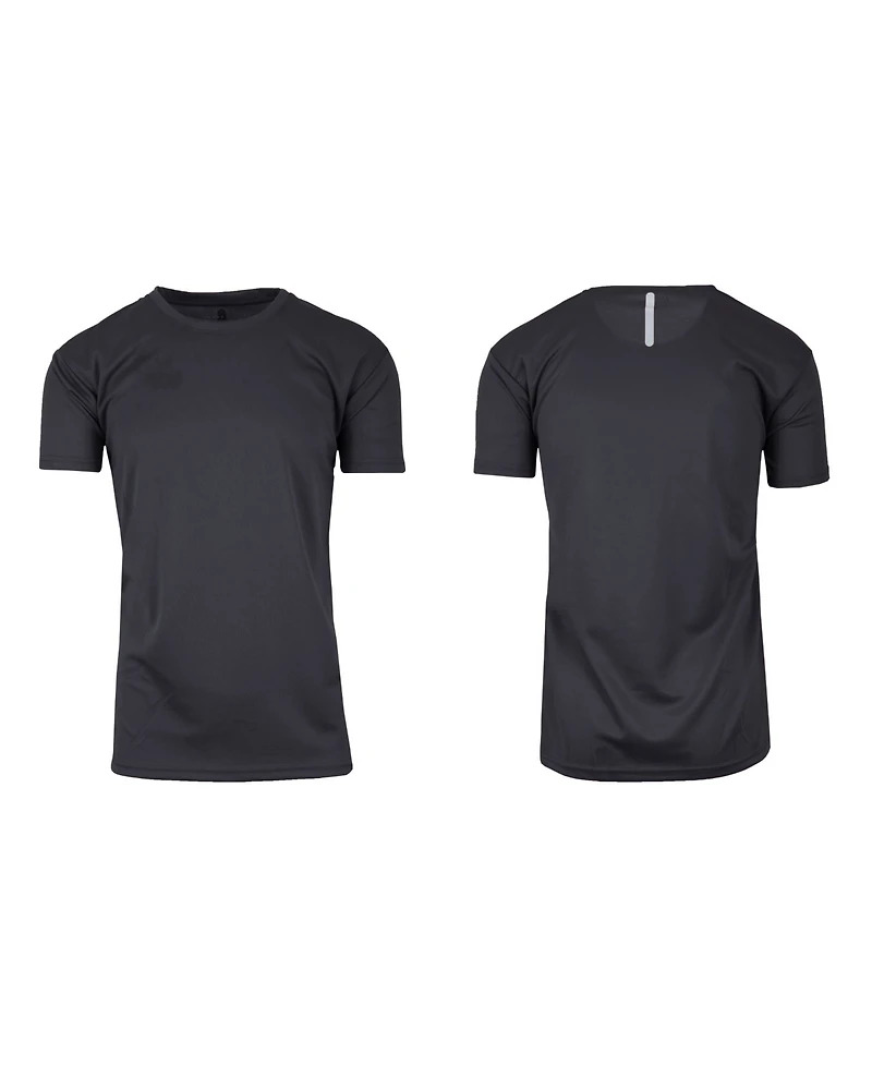 Galaxy By Harvic Men's Short Sleeve Moisture-Wicking Quick Dry Performance Tee