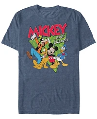 Fifth Sun Men's Funky Bunch Short Sleeve T-Shirt