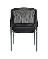 Osp Home Furnishings Visitors Office Chair With ProGrid Back