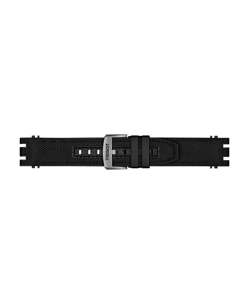 Tissot Men's Swiss Automatic Chronograph T-Race Black Rubber Strap Watch 48.8mm