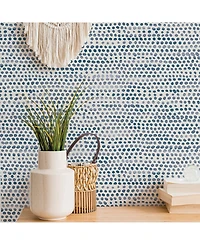 Tempaper Moire Dots Peel and Stick Wallpaper