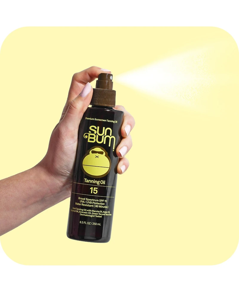 Sun Bum Premium Tanning Oil Spf 15, 8.5-oz.