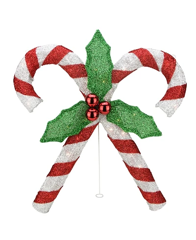 Northlight Double Candy Cane Lighted Outdoor Christmas Decor