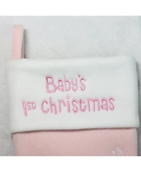 Northlight "Baby's 1st Christmas" Embroider Teddy Bear Christmas Stocking
