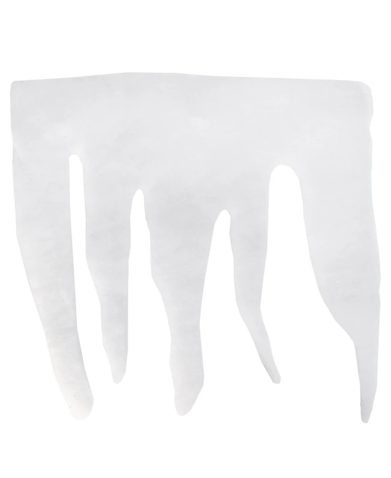 Northlight Glitter Artificial Christmas Craft Icicle Snow Fringe