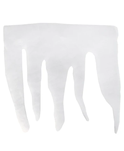 Northlight Glitter Artificial Christmas Craft Icicle Snow Fringe