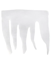 Northlight Glitter Artificial Christmas Craft Icicle Snow Fringe