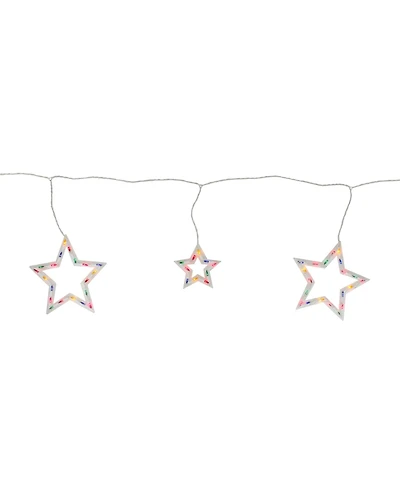 Northlight Multi-Color Star Shaped Mini Icicle Christmas