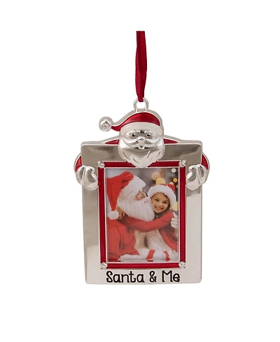 Northlight "Santa and Me" Photo Frame Christmas Ornament with Crystals