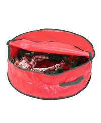 Northlight Christmas Wreath Round Storage Bag