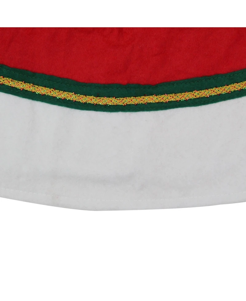 Northlight Contemporary Christmas Tree Skirt
