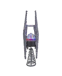 Northlight Lighted Star with Rotating Projector Christmas Tree Topper