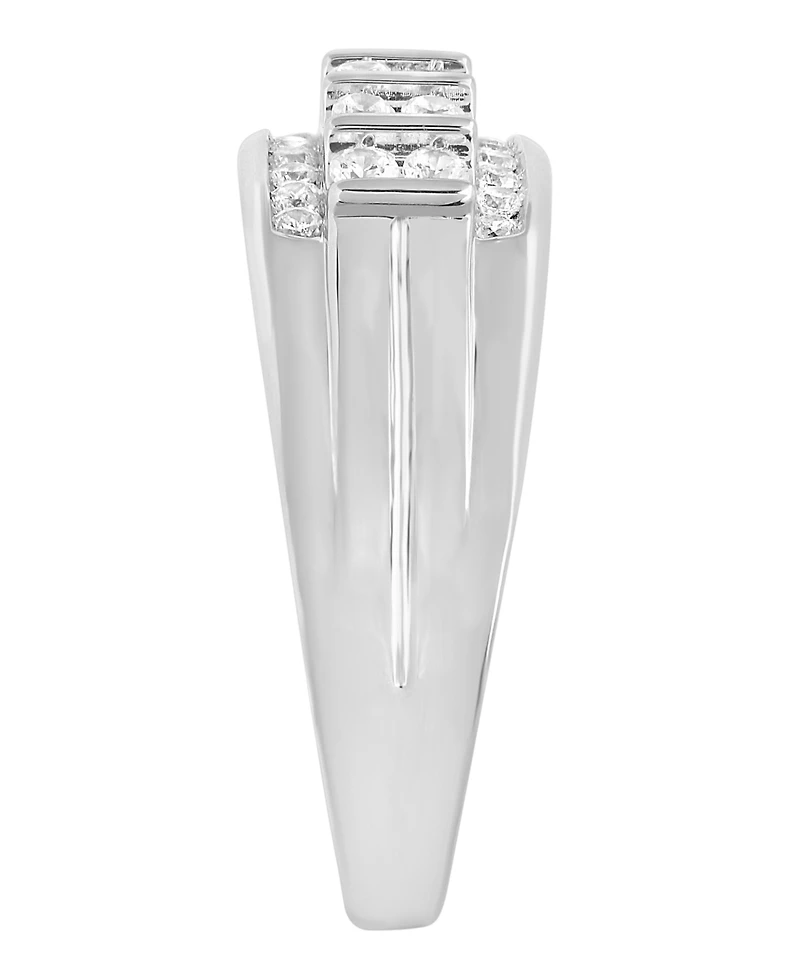 Men's Diamond (1/2 ct. t.w.) Ring in 10K White or Yellow Gold