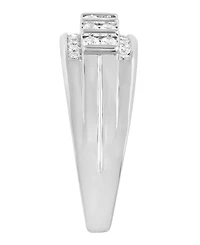 Men's Diamond (1/2 ct. t.w.) Ring in 10K White or Yellow Gold
