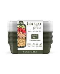 Bentgo Food Prep 1-Compartment Food Storage Containers, Pack of 10