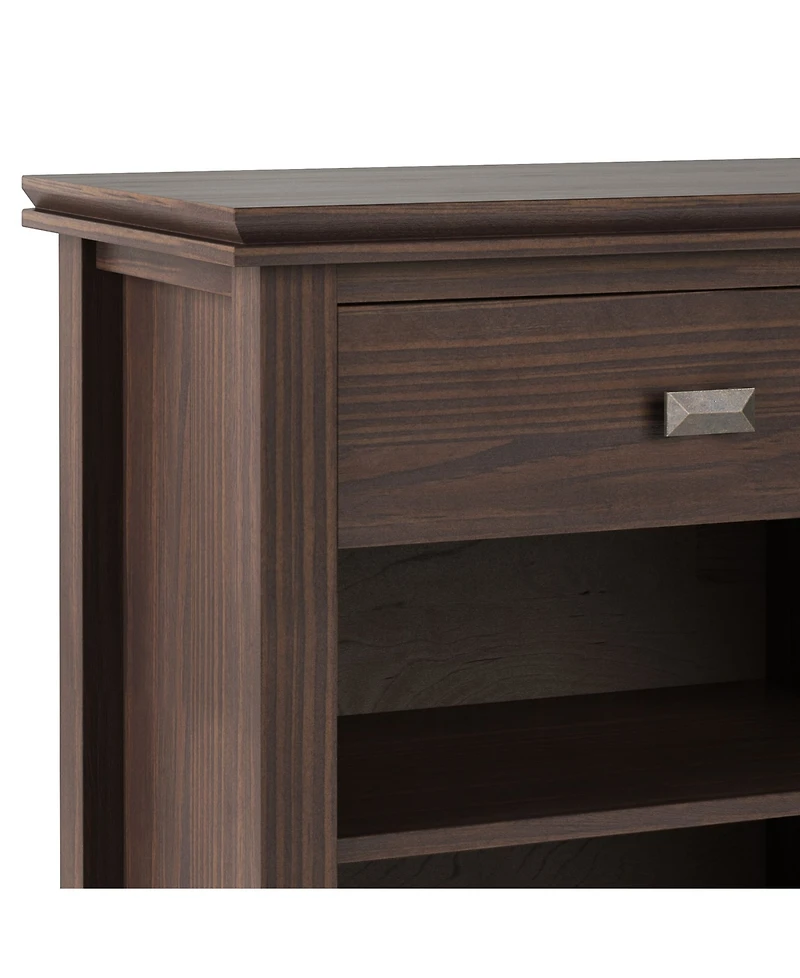 Simpli Home Artisan Solid Wood Bedside Table