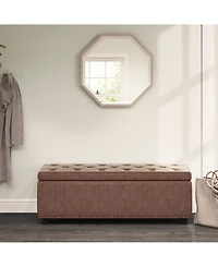 Hamilton Traditional Rectangle Storage Ottoman