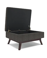 Simpli Home Owen Coffee Table Storage Ottoman