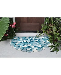 Liora Manne' Frontporch Mum 2' x 3' Outdoor Area Rug