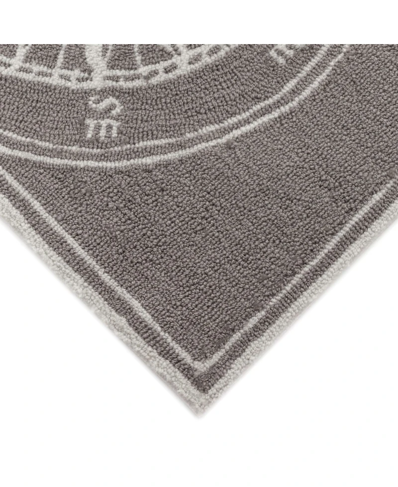 Liora Manne' Frontporch Compass 5' x 7'6" Outdoor Area Rug