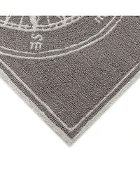 Liora Manne' Frontporch Compass 5' x 7'6" Outdoor Area Rug