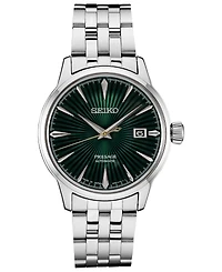Seiko Men's Automatic Presage Stainless Steel Bracelet Watch 40mm