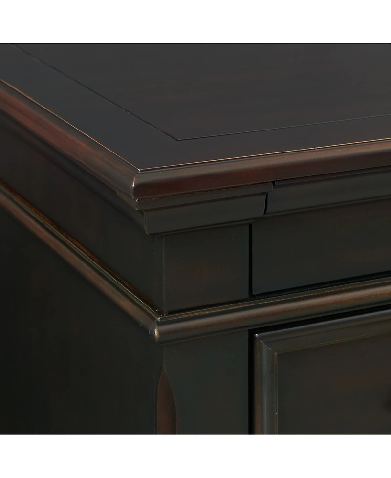 Picket House Furnishings Brooks 3-Drawer Nightstand with Usb Ports