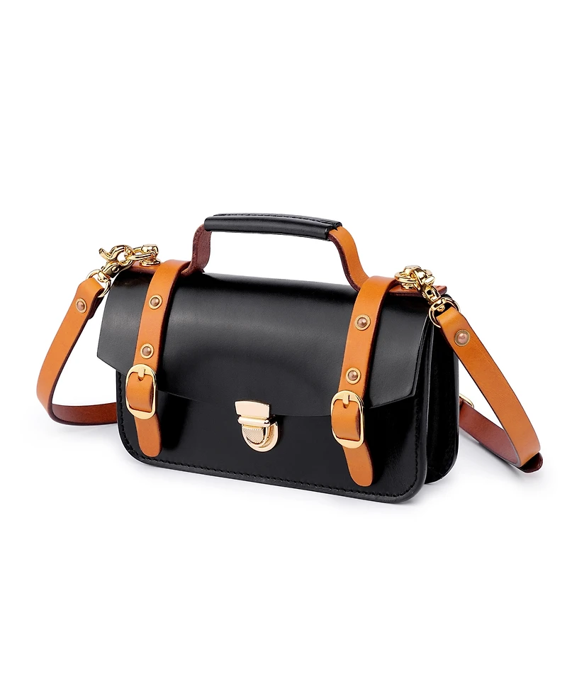 Old Trend Women's Genuine Leather Snapper Crossbody