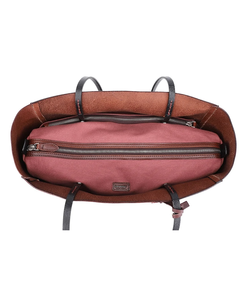 Old Trend Women's Genuine Leather Out West Tote Bag