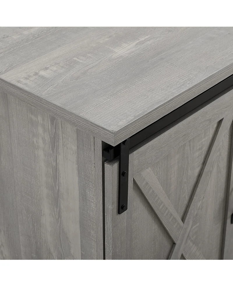 Walker Edison 58" Modern Farmhouse Wood Tv Stand