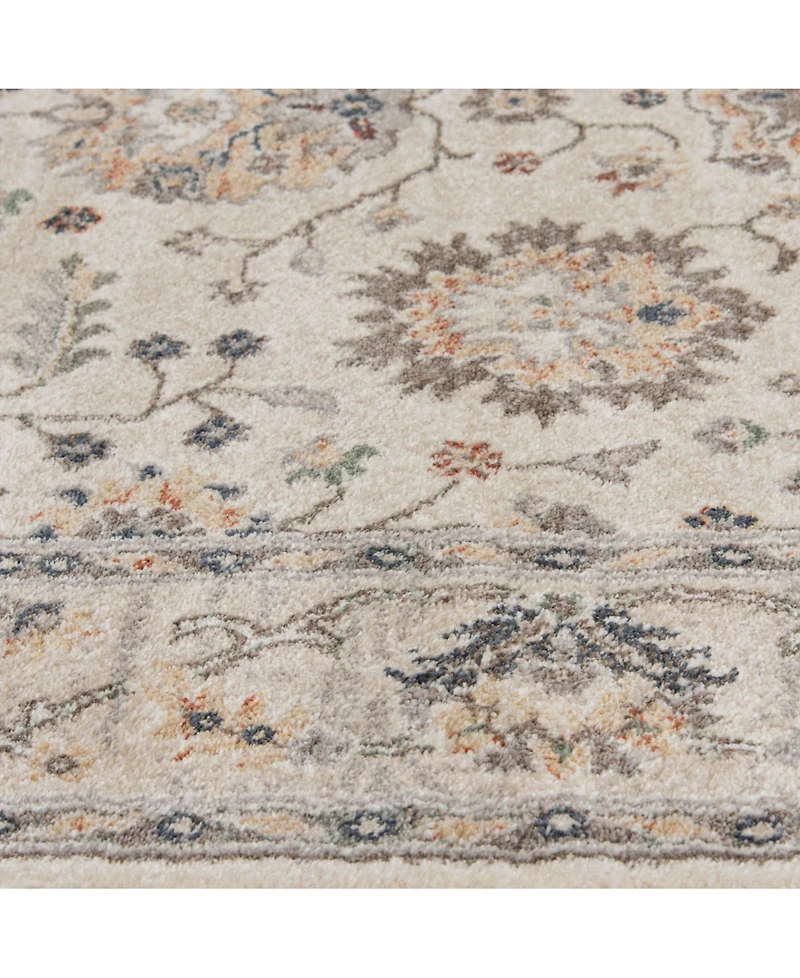 Closeout! Portland Textiles Cassandra Roan Bone 5' x 7'3" Area Rug