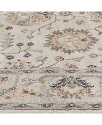 Closeout! Portland Textiles Cassandra Roan Bone 5' x 7'3" Area Rug