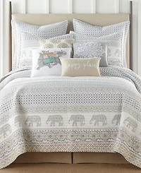 Levtex Nacala Elephant Decorative Pillow, 14" x 18"