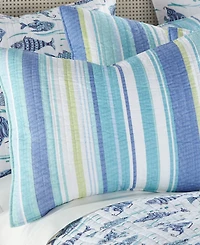 Levtex Laida Beach Whimsical Fish Reversible -Pc. Quilt Set